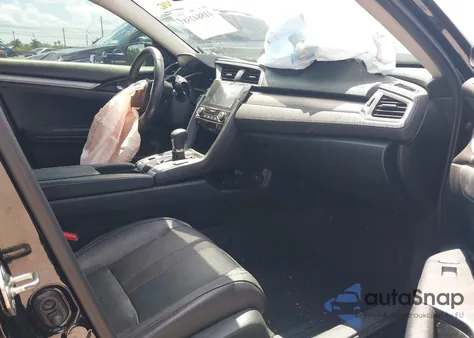 2017 Honda Civic Ex-L from USA, damaged, VIN 19XFC1F72HE022693